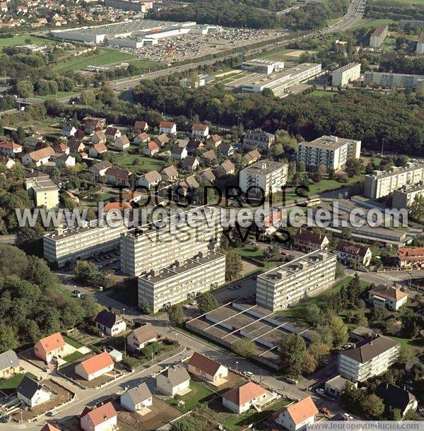 Photo aérienne de Mulhouse