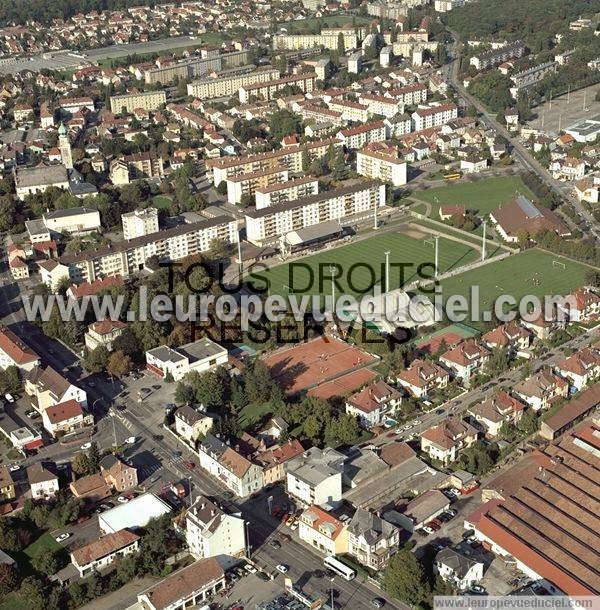 Photo aérienne de Mulhouse