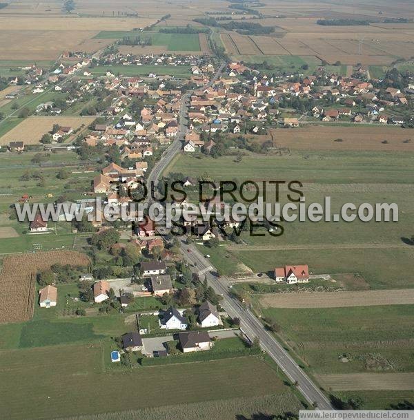 Photo aérienne de Balgau