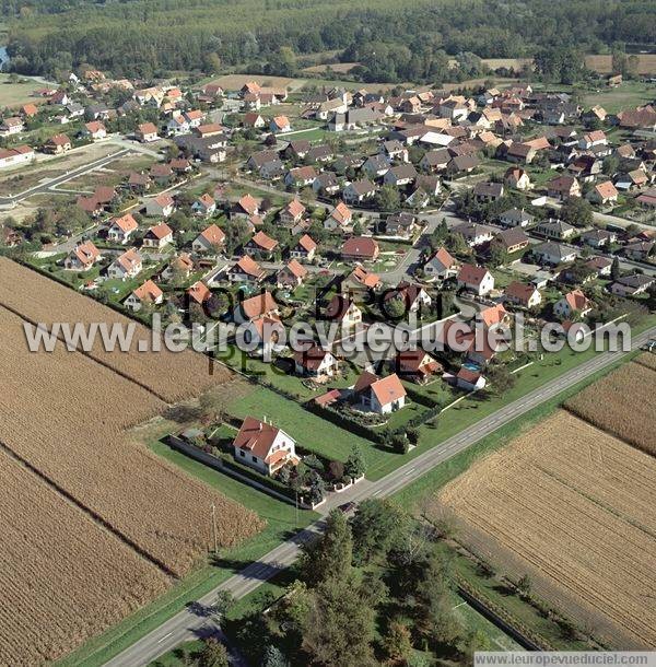 Photo aérienne de Baltzenheim