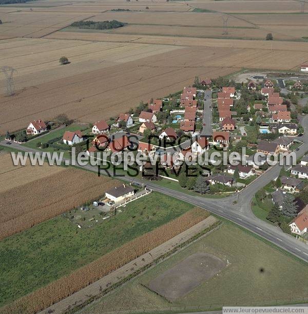 Photo aérienne de Baltzenheim