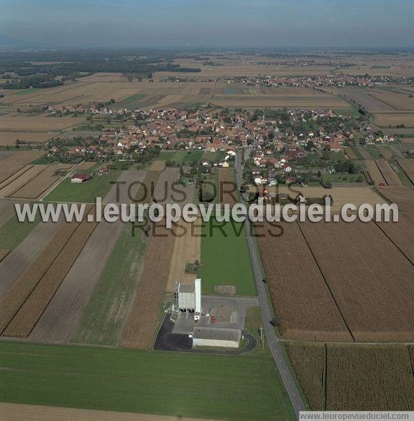 Photo aérienne de Grussenheim