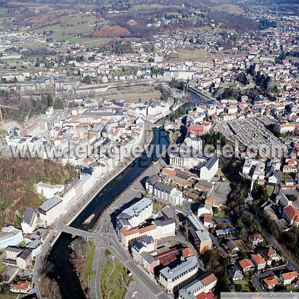 Photo aérienne de Lourdes