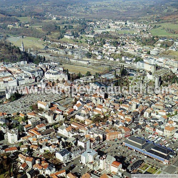 Photo aérienne de Lourdes