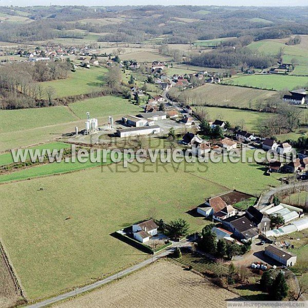 Photo aérienne de Navarrenx