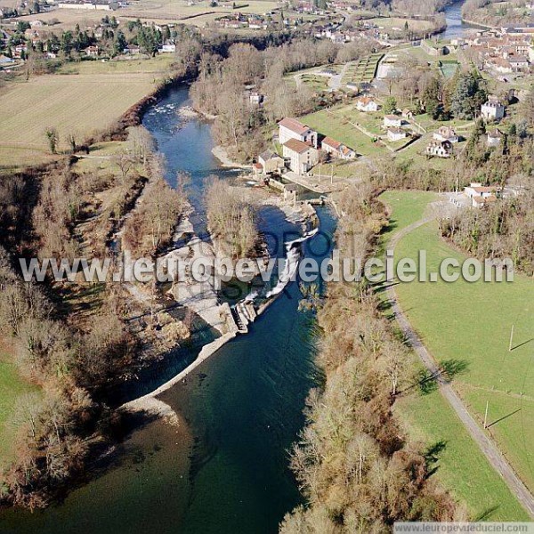 Photo aérienne de Navarrenx