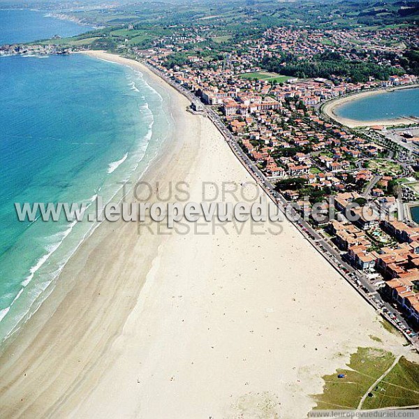 Photo aérienne de Hendaye