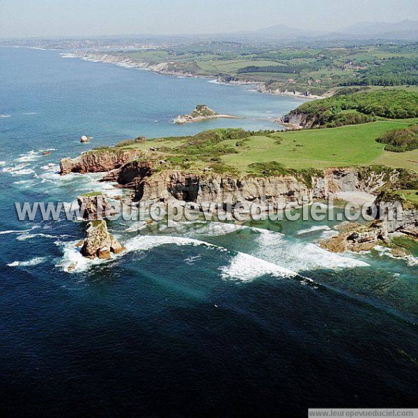 Photo aérienne de Hendaye