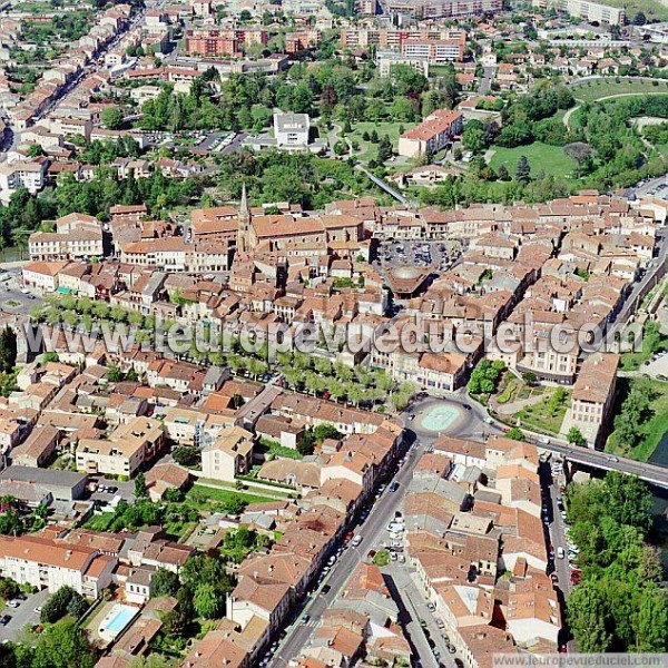 Photo aérienne de Muret