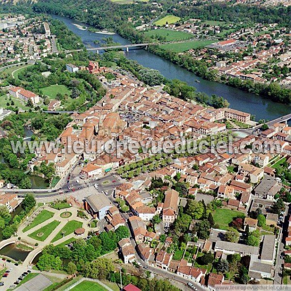 Photo aérienne de Muret