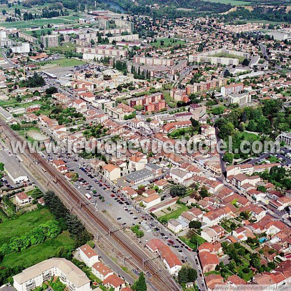 Photo aérienne de Muret