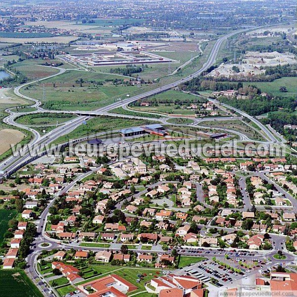 Photo aérienne de Muret