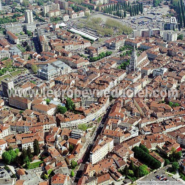 Photo aérienne de Bourg-en-Bresse