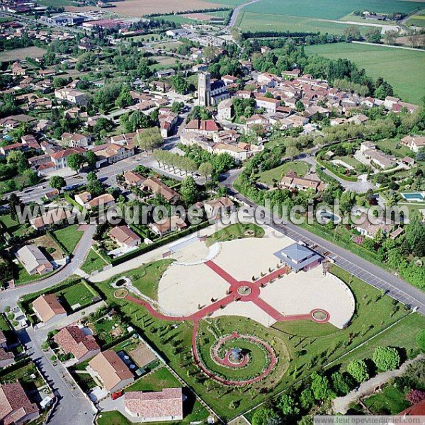 Photo aérienne de Montélier