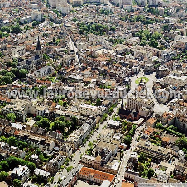 Photo aérienne de Reims