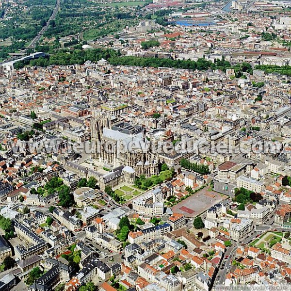 Photo aérienne de Reims