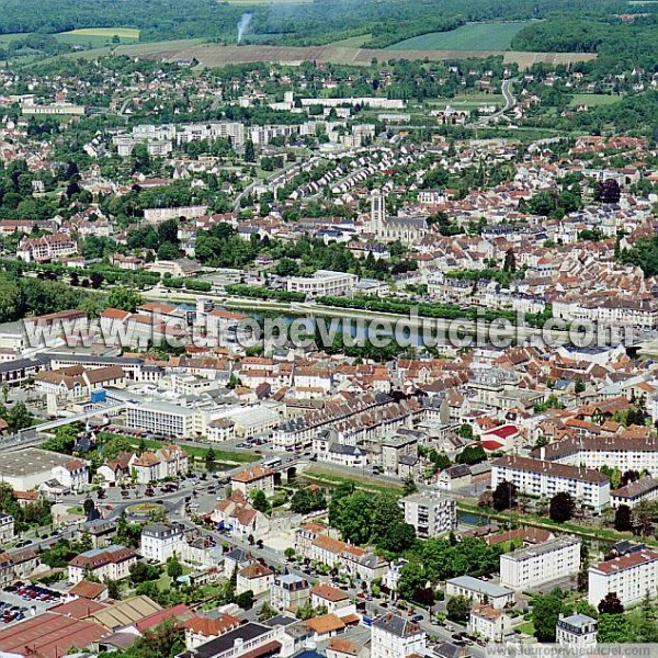 Photo aérienne de Chteau-Thierry