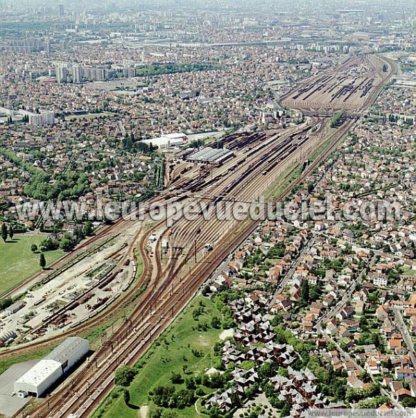 Photo aérienne de Le Bourget