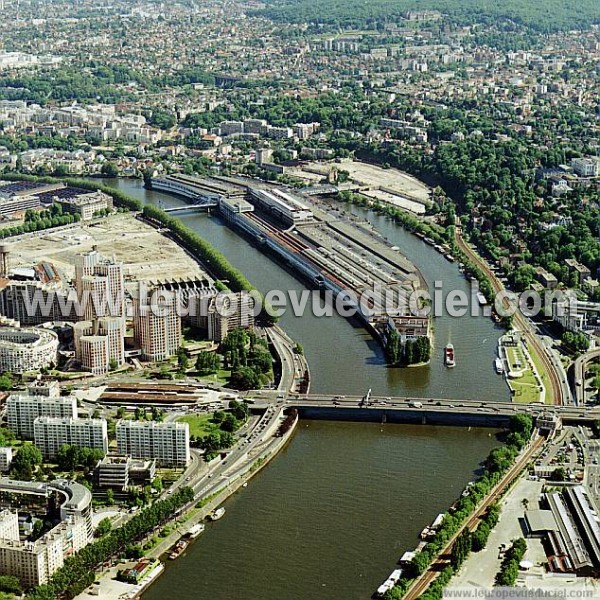 Photo aérienne de Boulogne-Billancourt