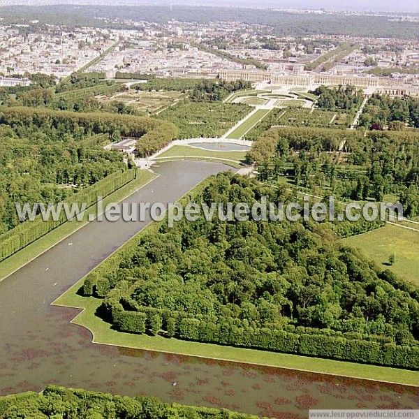 Photo aérienne de Versailles