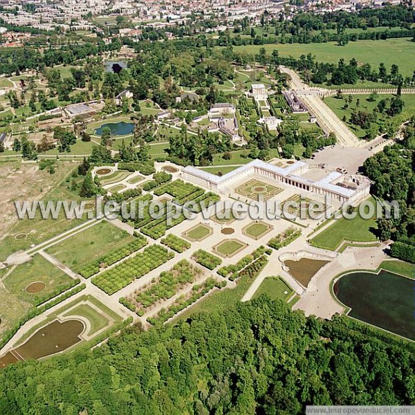 Photo aérienne de Versailles