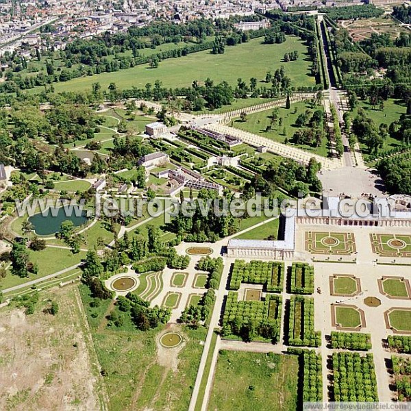 Photo aérienne de Versailles