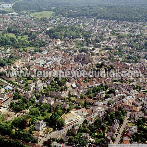 Photo aérienne de Dourdan