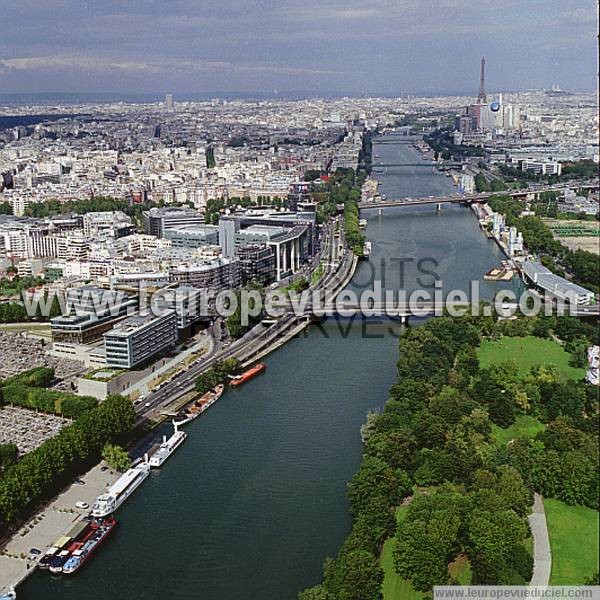 Photo aérienne de Paris