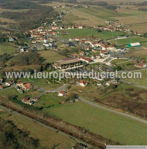 Photo aérienne de Lacq