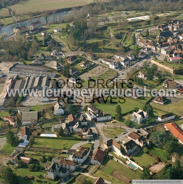 Photo aérienne de Navarrenx