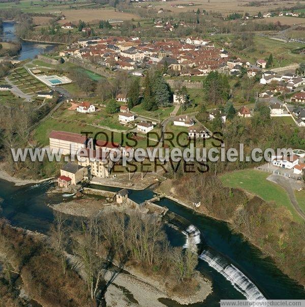 Photo aérienne de Navarrenx