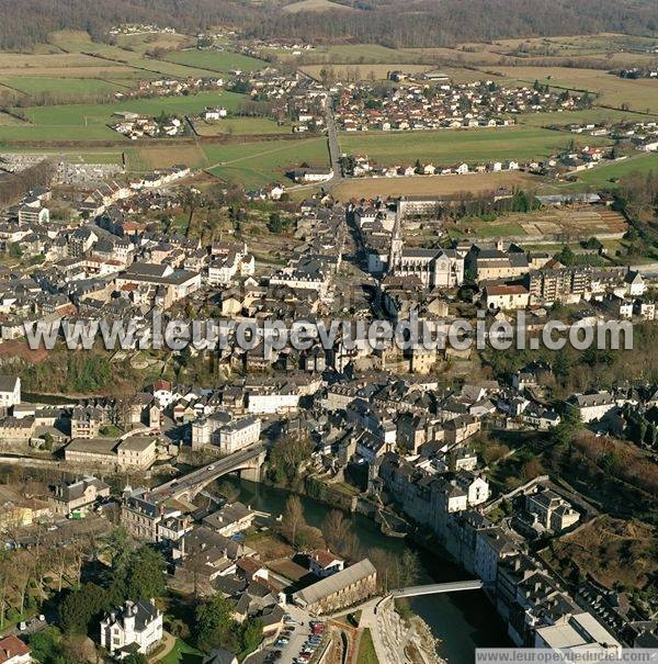 Photo aérienne de Oloron-Sainte-Marie