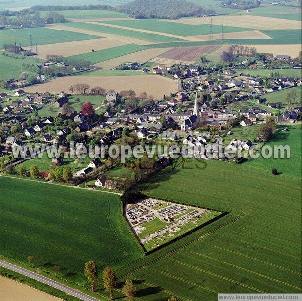 Photo aérienne de La Cerlangue