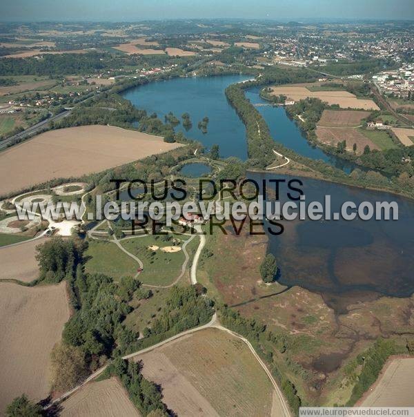 Photo aérienne de Orthez