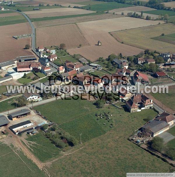 Photo aérienne de Bastanès