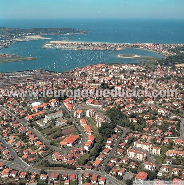 Photo aérienne de Hendaye