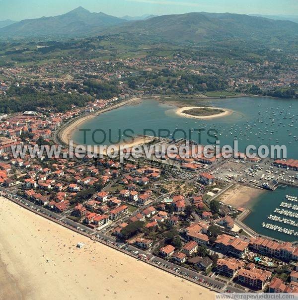 Photo aérienne de Hendaye