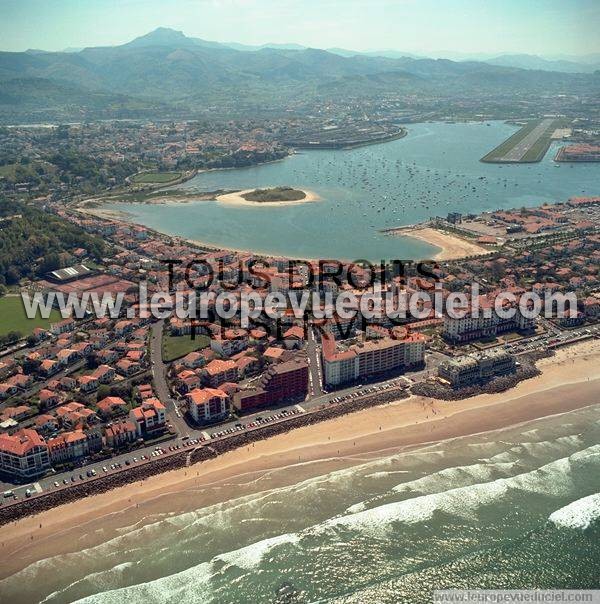 Photo aérienne de Hendaye