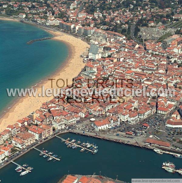 Photo aérienne de Saint-Jean-de-Luz