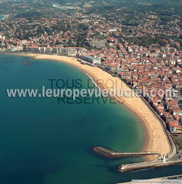 Photo aérienne de Saint-Jean-de-Luz