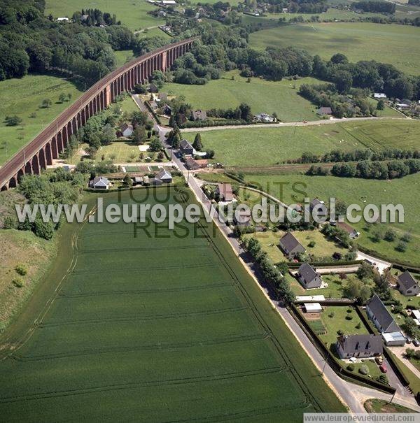 Photo aérienne de Mirville