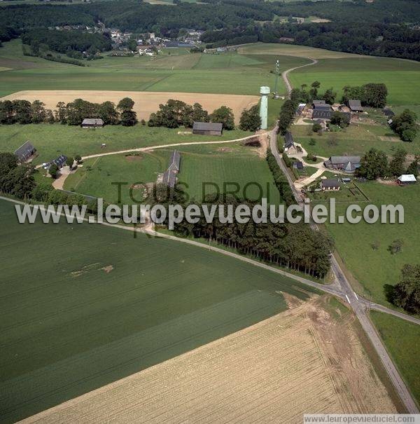 Photo aérienne de Thiergeville