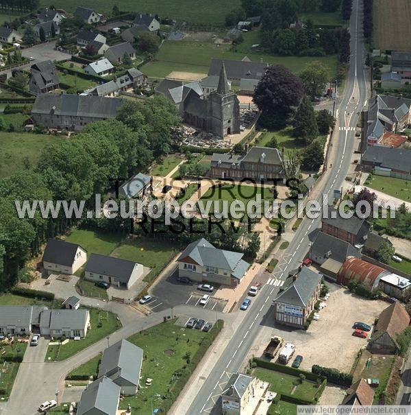 Photo aérienne de Ypreville-Biville