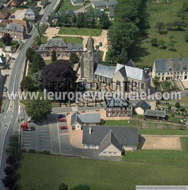 Photo aérienne de Ypreville-Biville