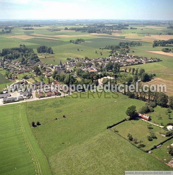 Photo aérienne de Auzebosc