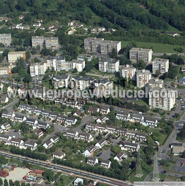 Photo aérienne de Grand-Couronne