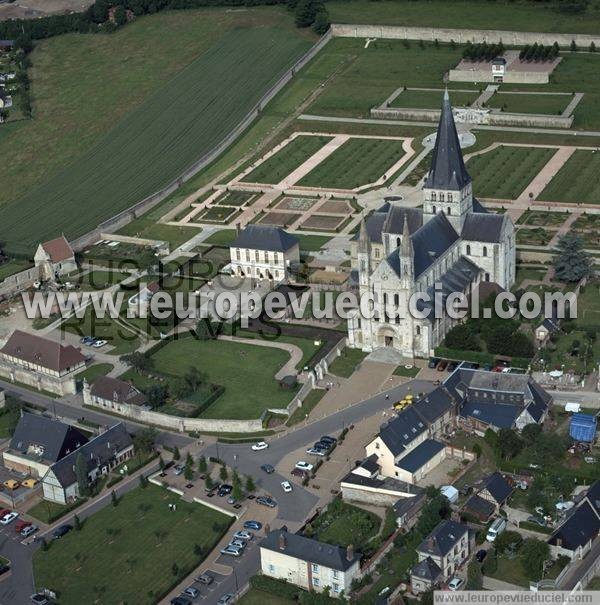 Photo aérienne de Saint-Martin-de-Boscherville