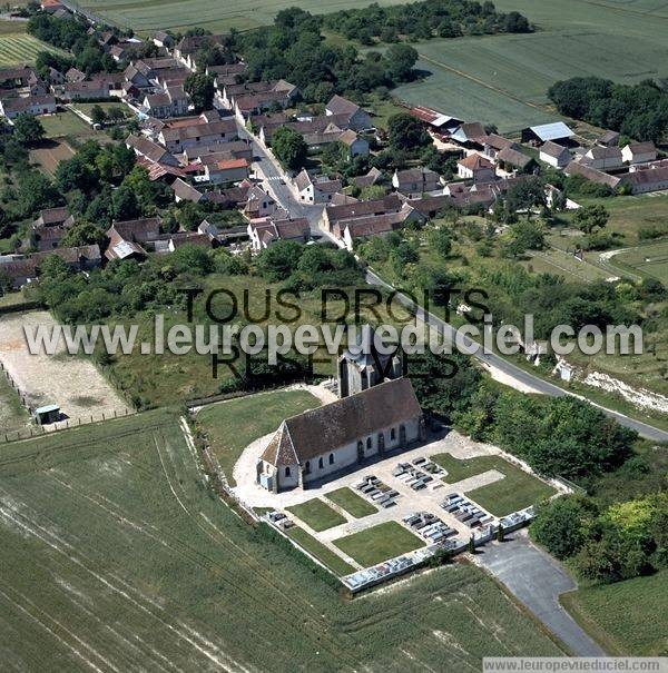 Photo aérienne de Compigny