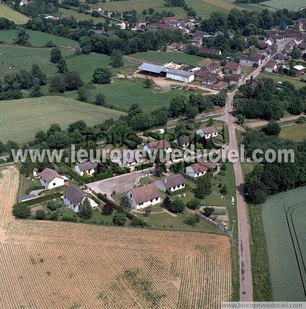 Photo aérienne de Dracy