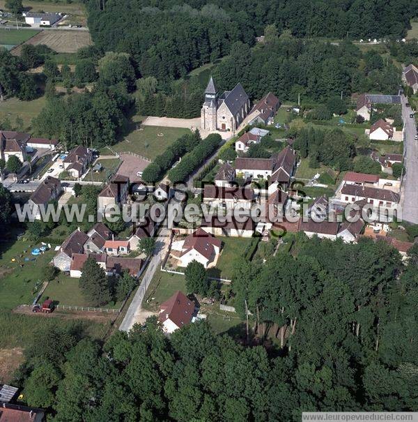 Photo aérienne de La Chapelle-sur-Oreuse